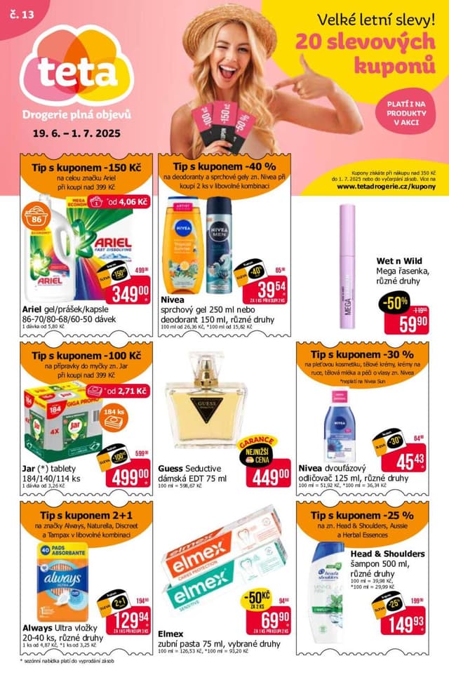 Teta drogerie leták 17. - 30.6.